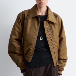 Sculptural Pendant Cord Necklace