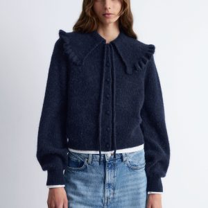 Peter Pan-collar Cardigan