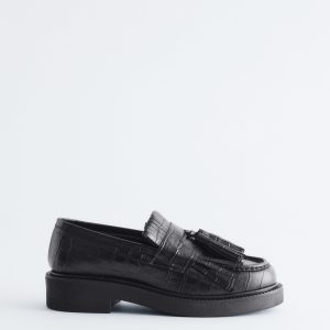 Chunky Leather Loafers