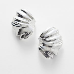 Curved Shell Earrings