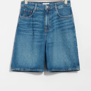 Relaxed Denim Shorts