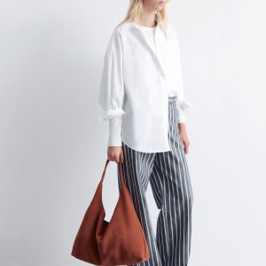 Large Suede Tote Bag