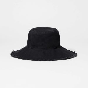 Fringed Bucket Hat