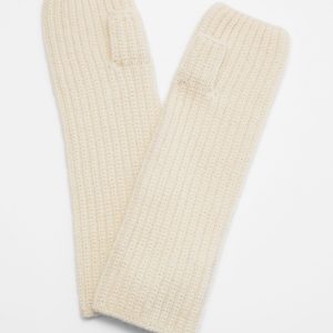 Cashmere-Blend Fingerless Gloves