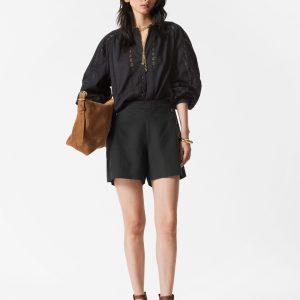 Buttoned Sailor Shorts