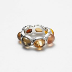 Vibrant Crystal Ring