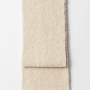 Alpaca-Blend Bouclé Scarf