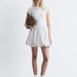 Ruched Jersey Tank Top