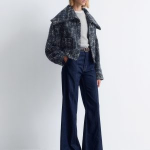 Cropped Wool Jacket