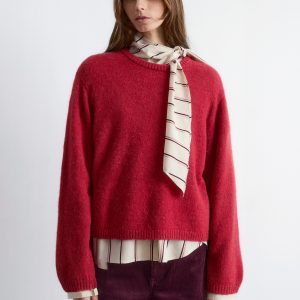 Knitted Alpaca-Blend Sweater