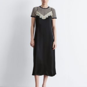 Satin Slip Midi Dress