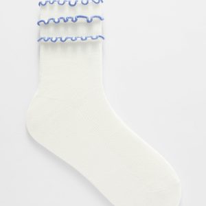 Triple Frill Socks