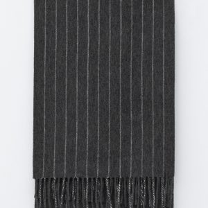 Cashmere-Blend Fringed Blanket Scarf
