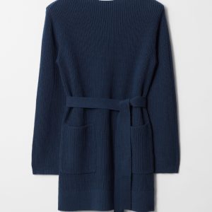 Belted Wool Mini Dress