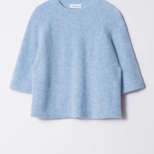 Alpaca-Blend Knitted Top