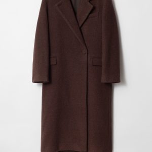 Double-Breasted Wool Coat