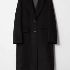 Tailored Single-Breasted Coat