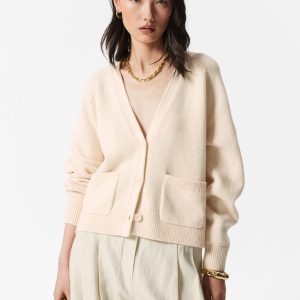 Patch-Pocket Cardigan