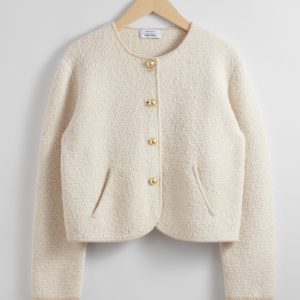 Textured Glitter Cardigan