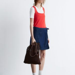 Square-Neck Tank Top