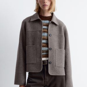 Collared Wool Jacket