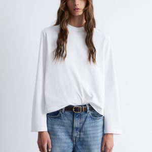 Long-Sleeve Jersey Top