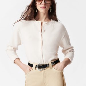 Boxy Merino Wool Cardigan