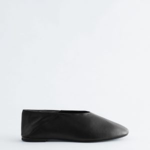 Leather Ballet Flats