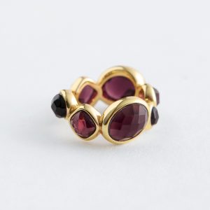 Irregular Crystal Ring