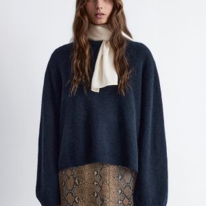 Knitted Alpaca-Blend Sweater