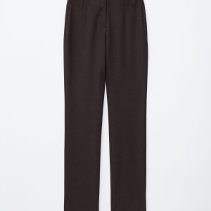 Tailored Slim-Leg Trousers