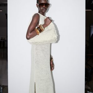 Small Appliquéd Denim Tote Bag