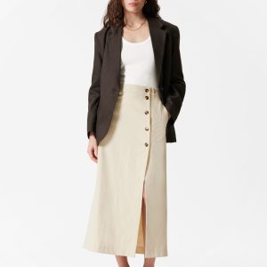 A-Line Midi Skirt