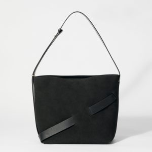 Suede Bucket Bag