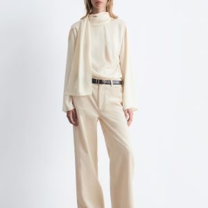 Flared Corduroy Trousers