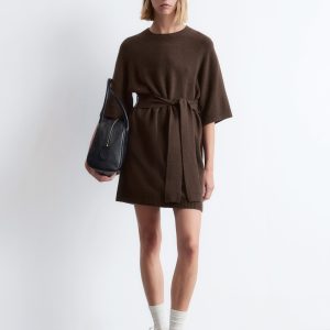 Knitted T-Shirt Mini Dress