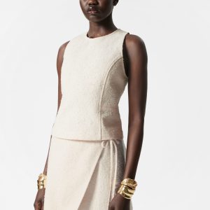 Textured Sleeveless Top