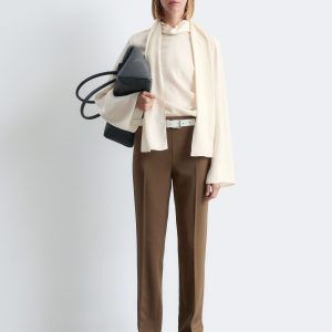 Slim-Leg Press-Crease Trousers
