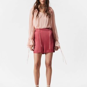 Satin Pull-On Shorts