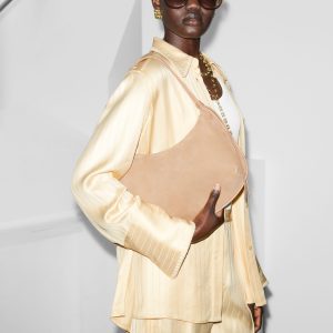 Fringed Suede Shoulder Bag