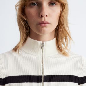 Zip-Top Mock Neck Jumper
