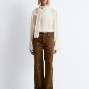 Flared Corduroy Trousers