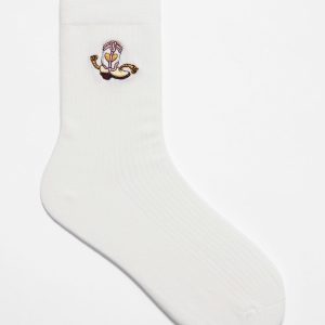 Embroidered Ankle Socks