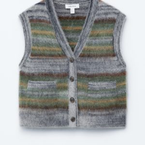 Brushed Knitted Vest