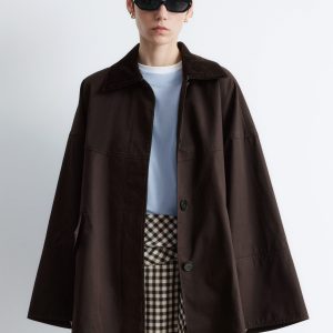 Oversized A-line Country Jacket