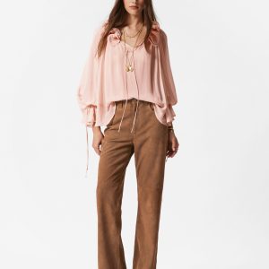 Suede Trousers