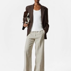 Tailored Linen Trousers
