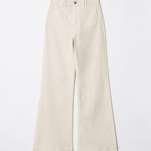 High-Waist Flared Jeans