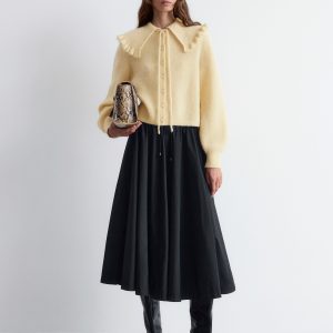 Peter Pan-collar Cardigan