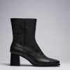 Classic Leather Ankle Boots